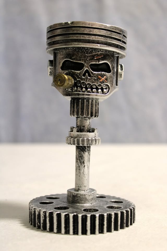 Piston Head Camshaft , Mechanic, Christmas Gift, Man Cave
