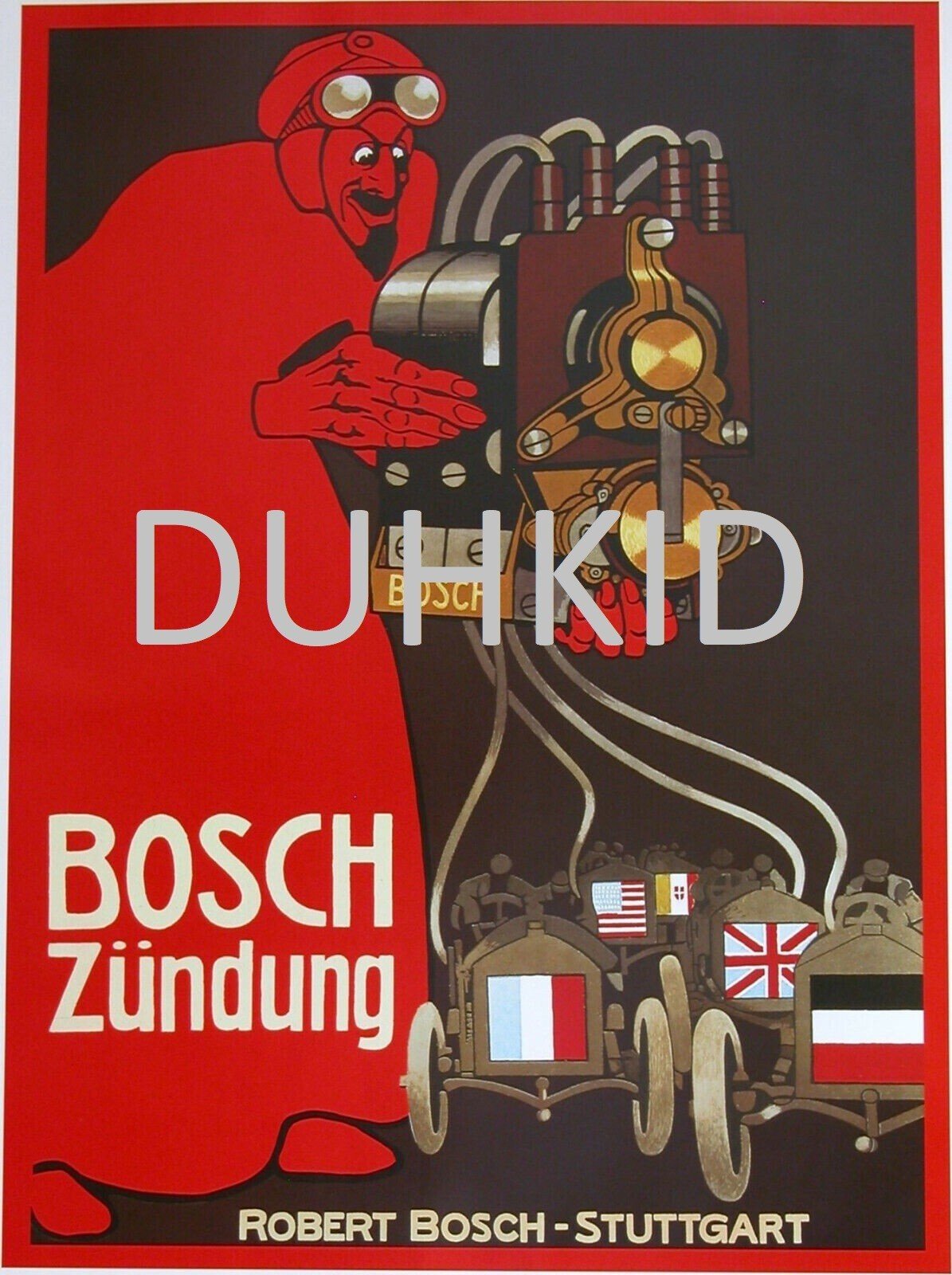 BOSCH ORIGINAL GERMAN PRINT - FranksFunkyStuff