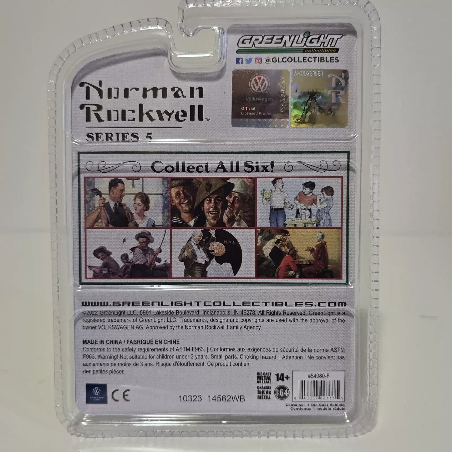 Greenlight "Norman Rockwell Series 5" 1971 Volkswagen Type 2 Panel Van - FranksFunkyStuff