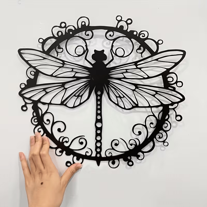 NEW Dragonfly Wall Art Metal Silhouette - FranksFunkyStuff