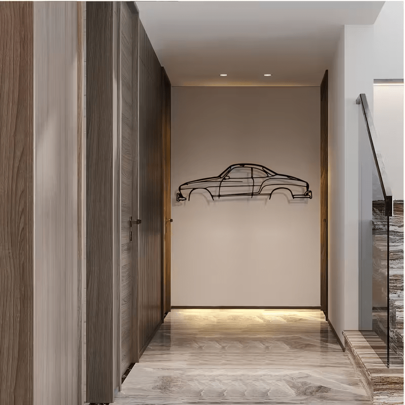 NEW Volkswagen Karmann Ghia Metal Silhouette - FranksFunkyStuff