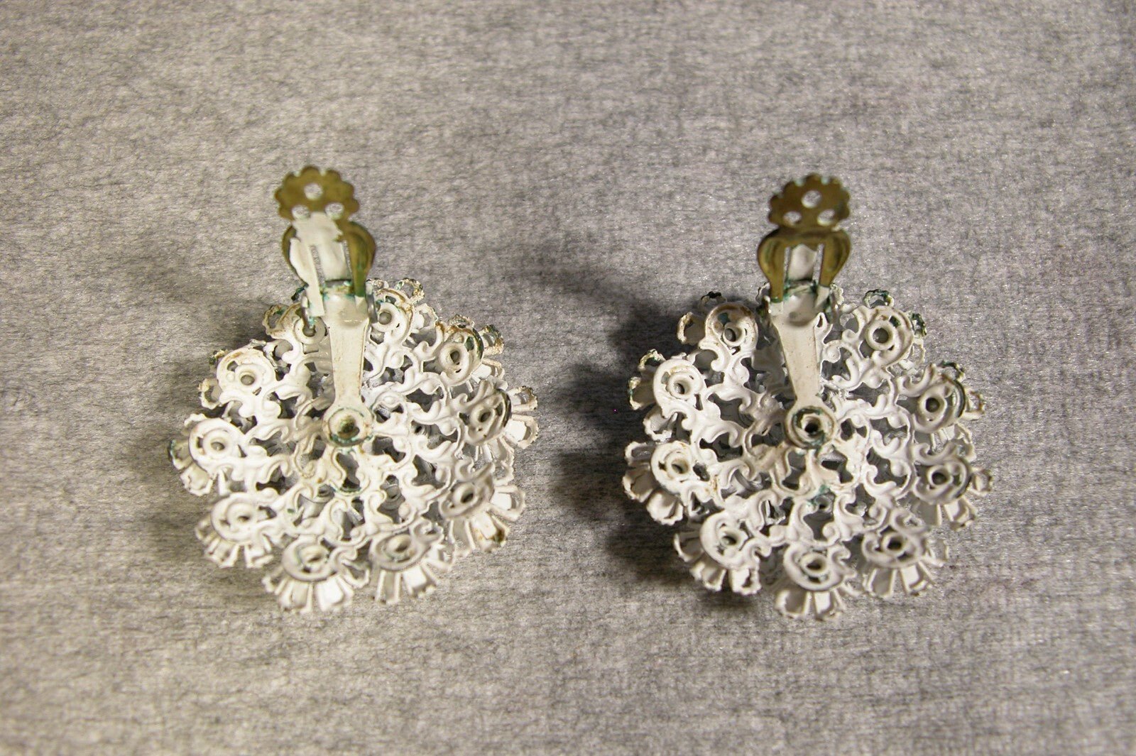 1950's Vintage Costume Jewlery , Necklace , Bracelet Set with Earrings - FranksFunkyStuff