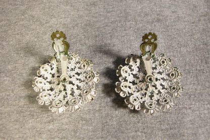 1950's Vintage Costume Jewlery , Necklace , Bracelet Set with Earrings - FranksFunkyStuff