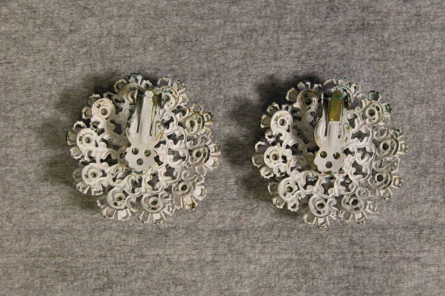 1950's Vintage Costume Jewlery , Necklace , Bracelet Set with Earrings - FranksFunkyStuff
