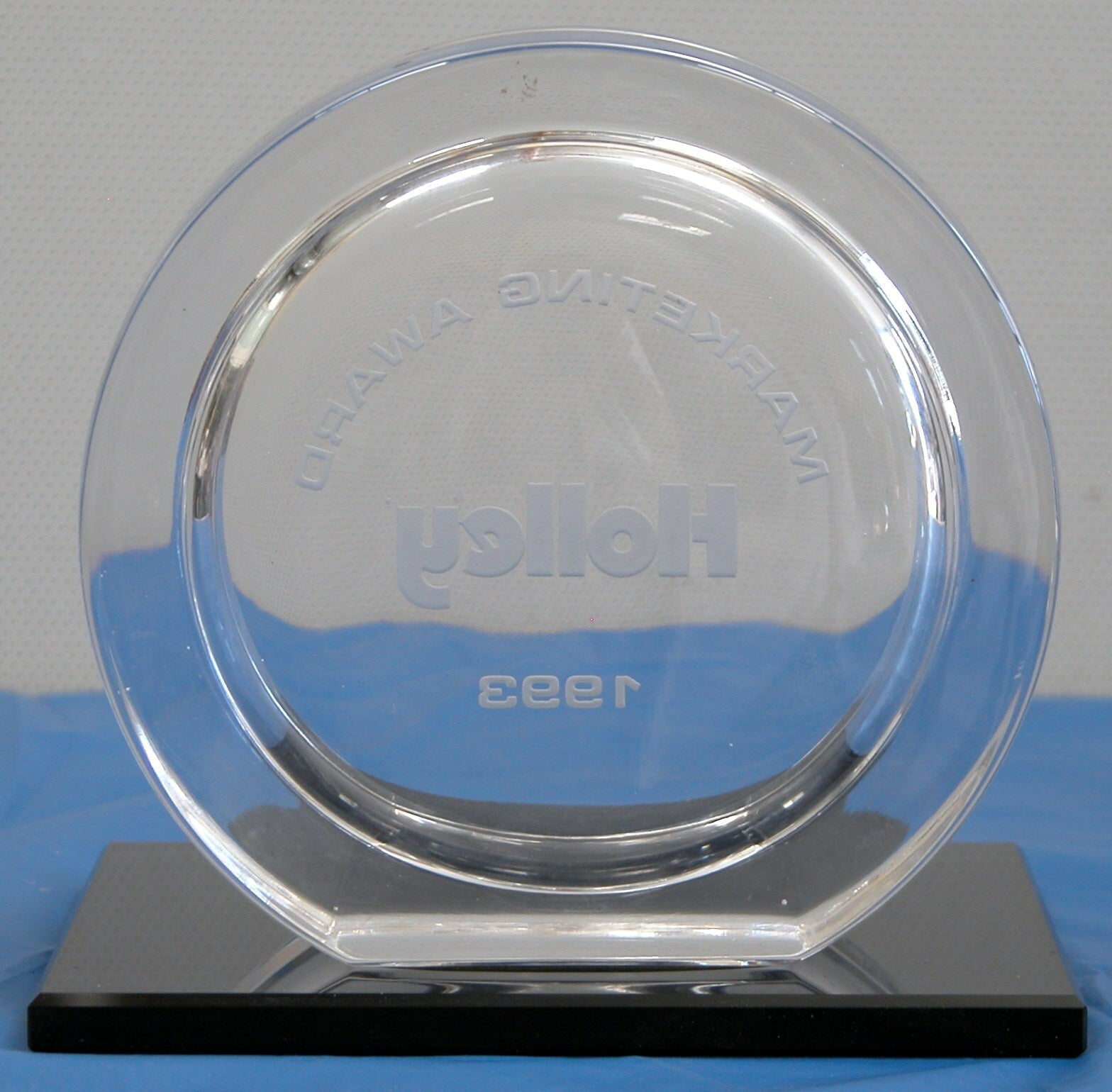 1993 HOLLEY MARKETING AWARD TROPHY - FranksFunkyStuff