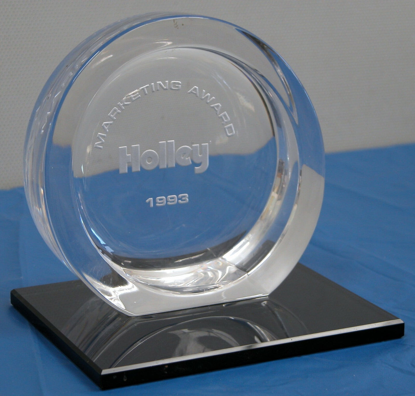 1993 HOLLEY MARKETING AWARD TROPHY - FranksFunkyStuff
