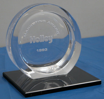 1993 HOLLEY MARKETING AWARD TROPHY - FranksFunkyStuff