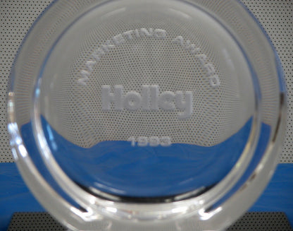 1993 HOLLEY MARKETING AWARD TROPHY - FranksFunkyStuff