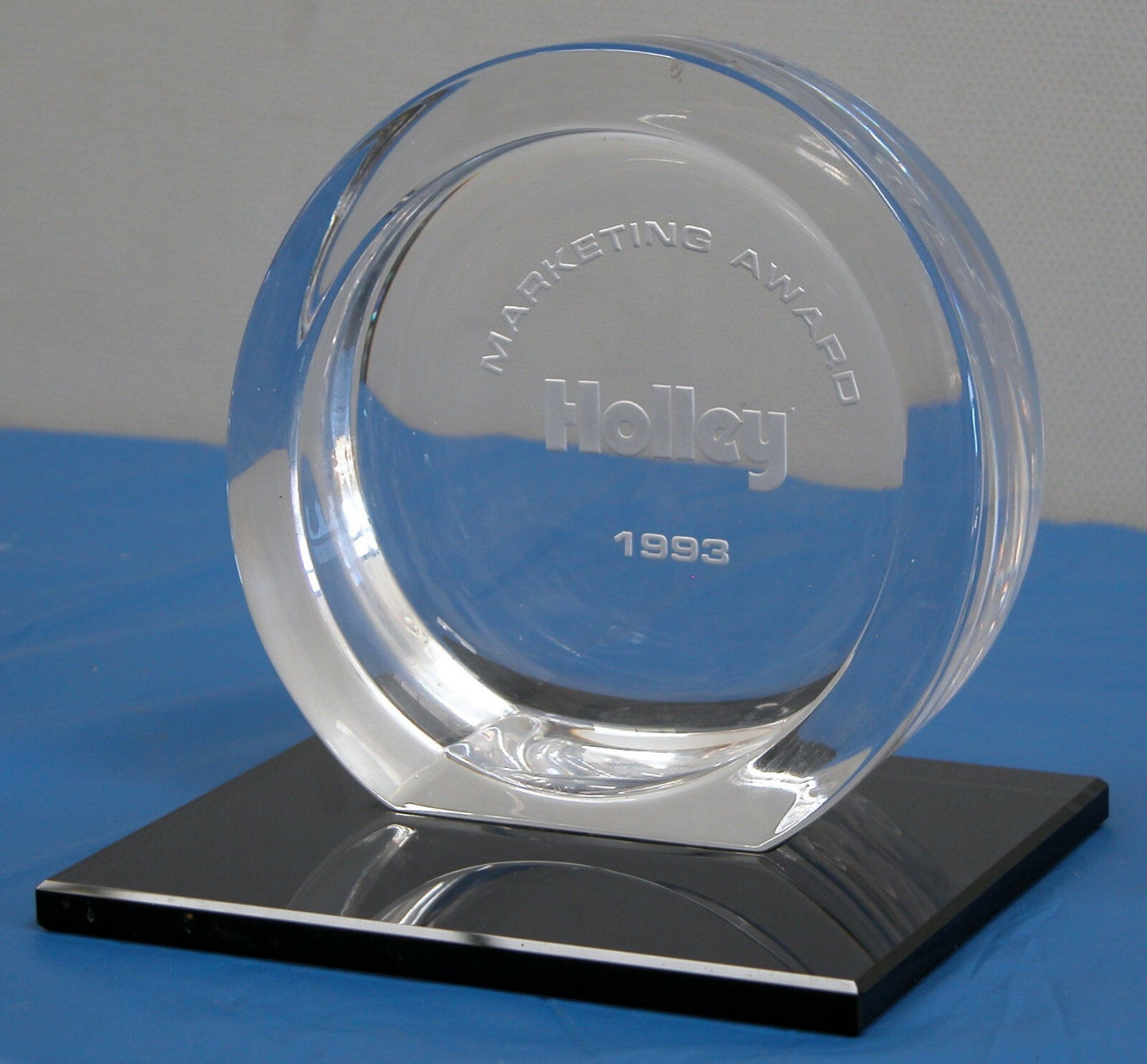 1993 HOLLEY MARKETING AWARD TROPHY - FranksFunkyStuff