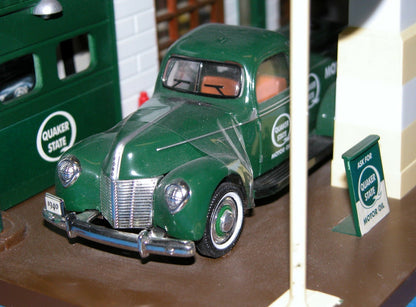 2001 Golden Wheel Quaker State Gas Station Die - o - rama - FranksFunkyStuff