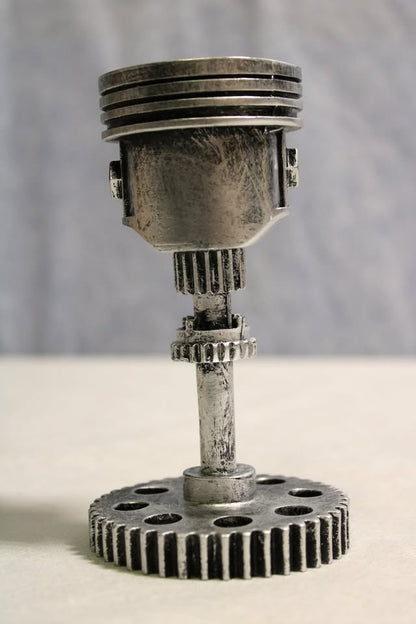 Piston Head Camshaft , Mechanic, Christmas Gift, Man Cave