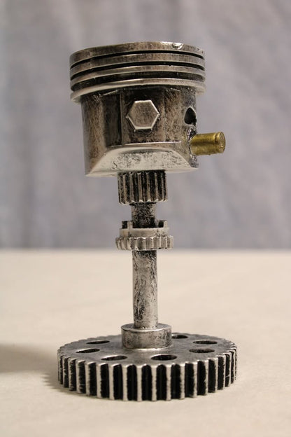 Piston Head Camshaft , Mechanic, Christmas Gift, Man Cave