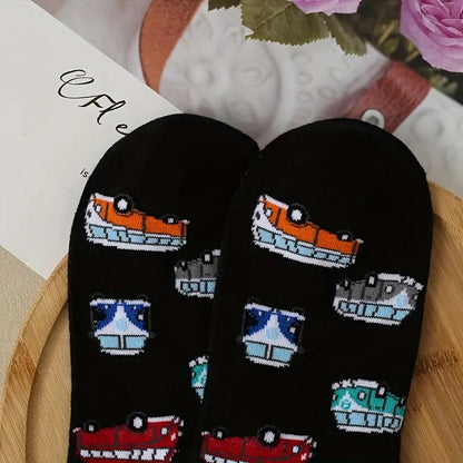 Retro Van Bus Socks