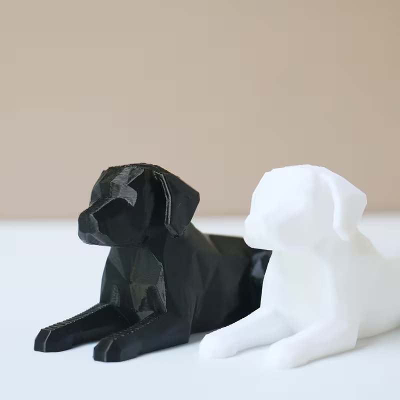 NEW Labrador Realistic Dog Statue, Sleeping Pose Labrador3