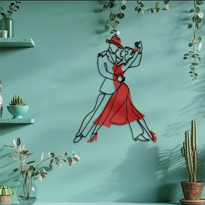 NEW Dancing Couple Acrylic Wall Silhouette8