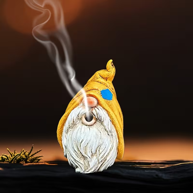 NEW Whimsical Elf Smoking Pipe Figurine2