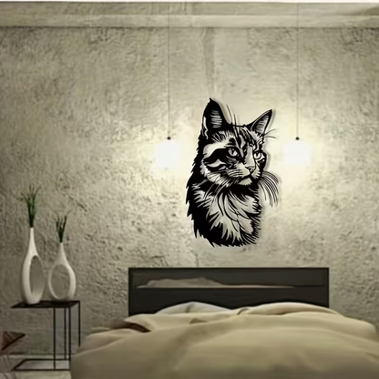 NEW Metal Cat Silhouette Wall Hanging7