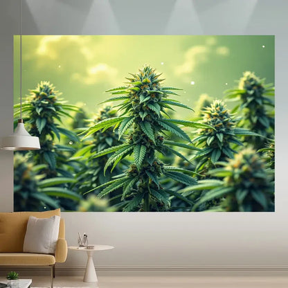 NEW 420 Vibrant Cannabis-Themed Wall Tapestry6