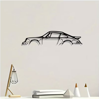 NEW Porsche Metal Silhouette2