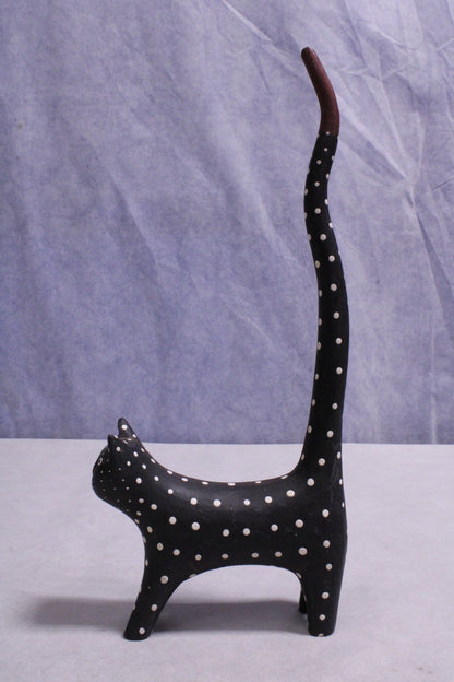 NEW Cat Figurine with Super Long Tail3