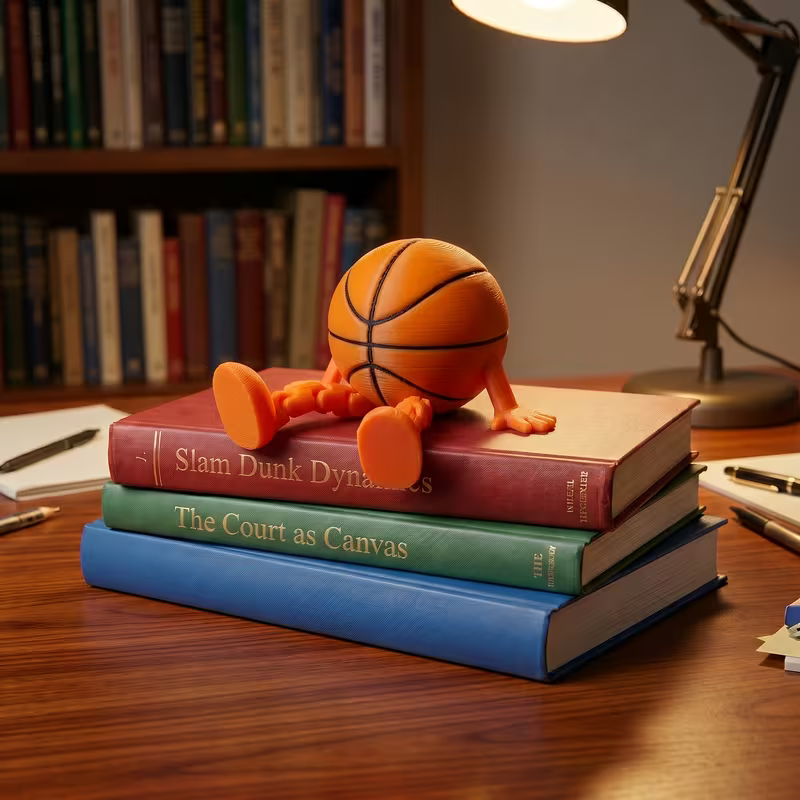 NEW ARTICULATED BASKET BALL FIGURE,  COOL DUDE !3