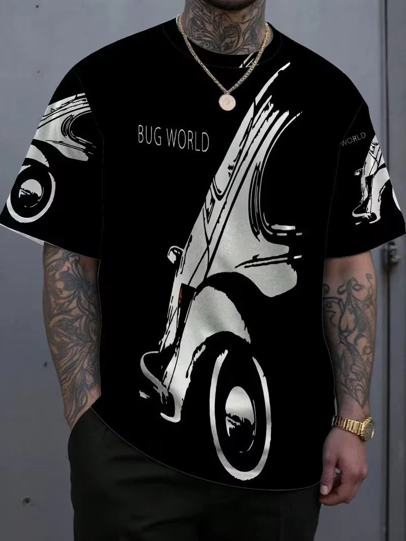 New T-Shirt of European Style Sportcar2