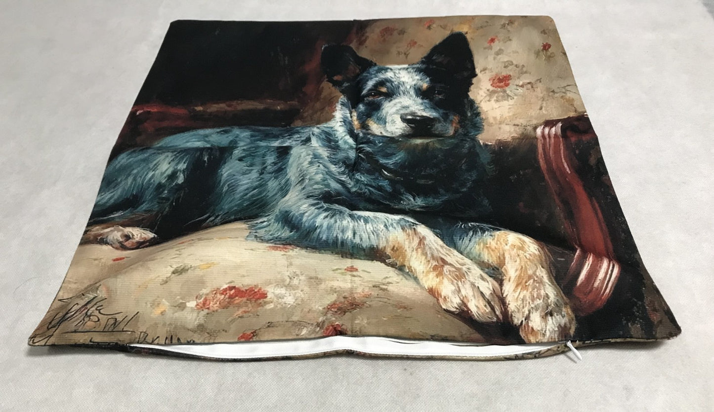 NEW  Blue HeelerAustralian Cattle Dog Pillow Cover (1)3