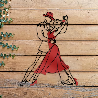 NEW Dancing Couple Acrylic Wall Silhouette4