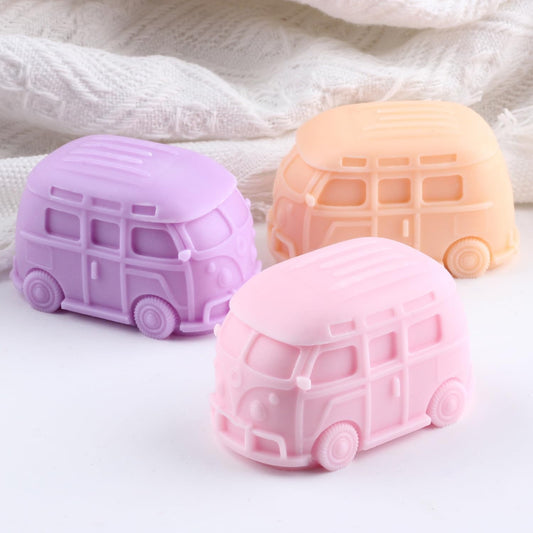 NEW Small VOLKSWAGEN BUS  SILICONE MOLD  Plaster , Candle , Food Grade Silicone0
