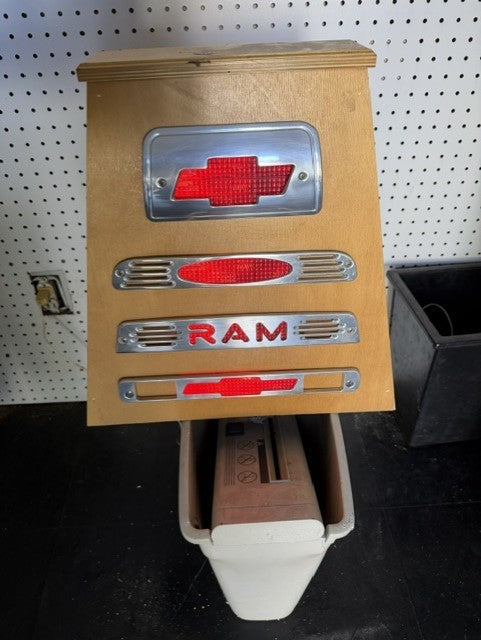 Vintage 1980's Billet Light Display, Car Retail showroom, Man Cave , Garage !0