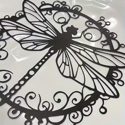 NEW Dragonfly Wall Art Metal Silhouette BIG 16 inch, See my listings for 12 inch1