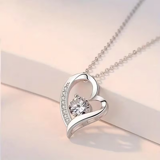 Necklace with Message Card and Gift Box "My Soulmate Forever Love"0