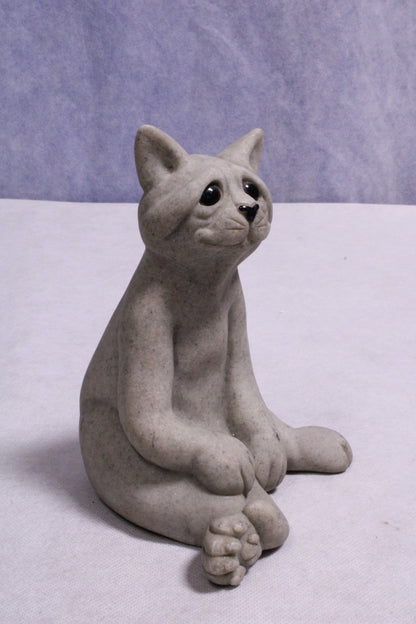 NEW Quarry Critters Sitting Cat Figurine0