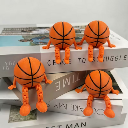 NEW ARTICULATED BASKET BALL FIGURE,  COOL DUDE !0