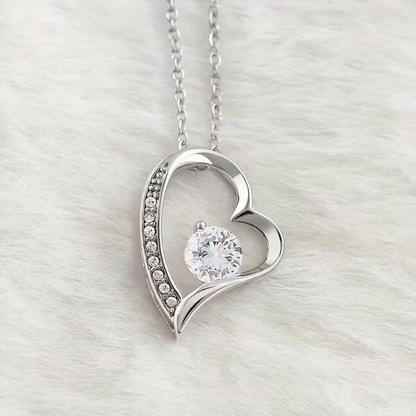 Necklace with Message Card and Gift Box "My Soulmate Forever Love"3