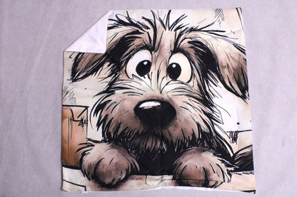 NEW 4pcs of Cartoon Dog Pattern Pillow Covers ( Set of 4 )5