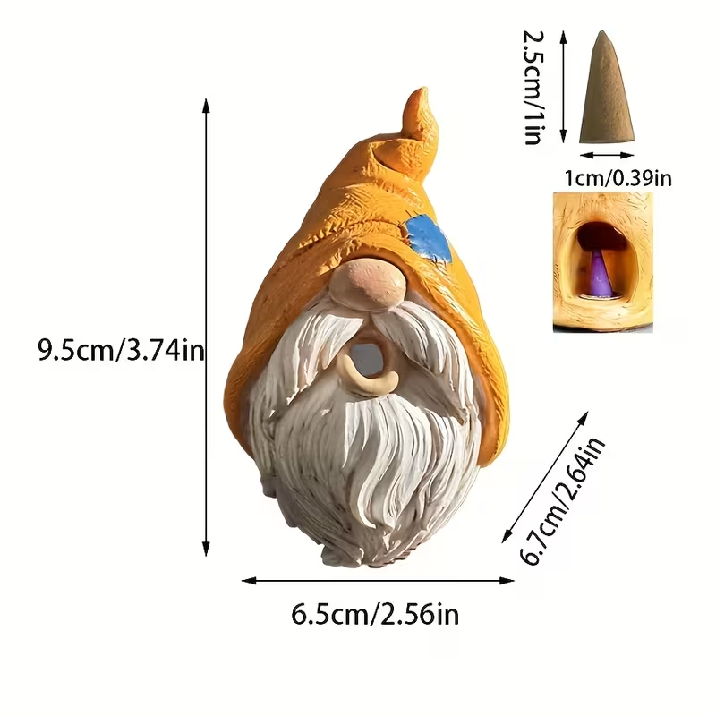 NEW Whimsical Elf Smoking Pipe Figurine1