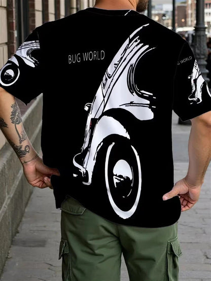 New T-Shirt of European Style Sportcar1