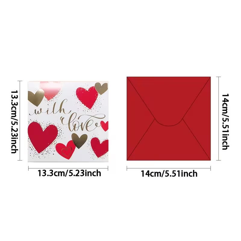 Mothers Day / Fathers Day Pop Up Greeting Card W/ Love Message1