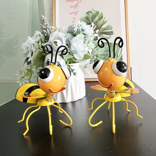 NEW Matal 3D Bee Garden Decor Set of 20