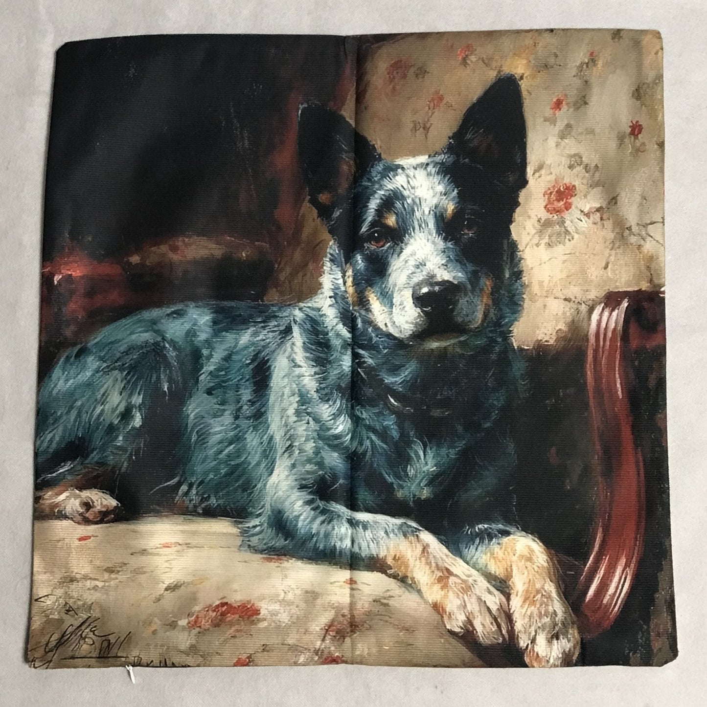 NEW  Blue HeelerAustralian Cattle Dog Pillow Cover (1)0