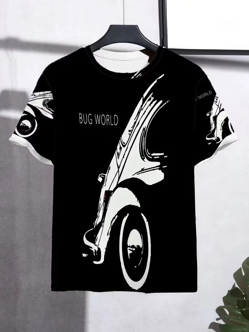 New T-Shirt of European Style Sportcar3