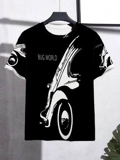 New T-Shirt of European Style Sportcar3