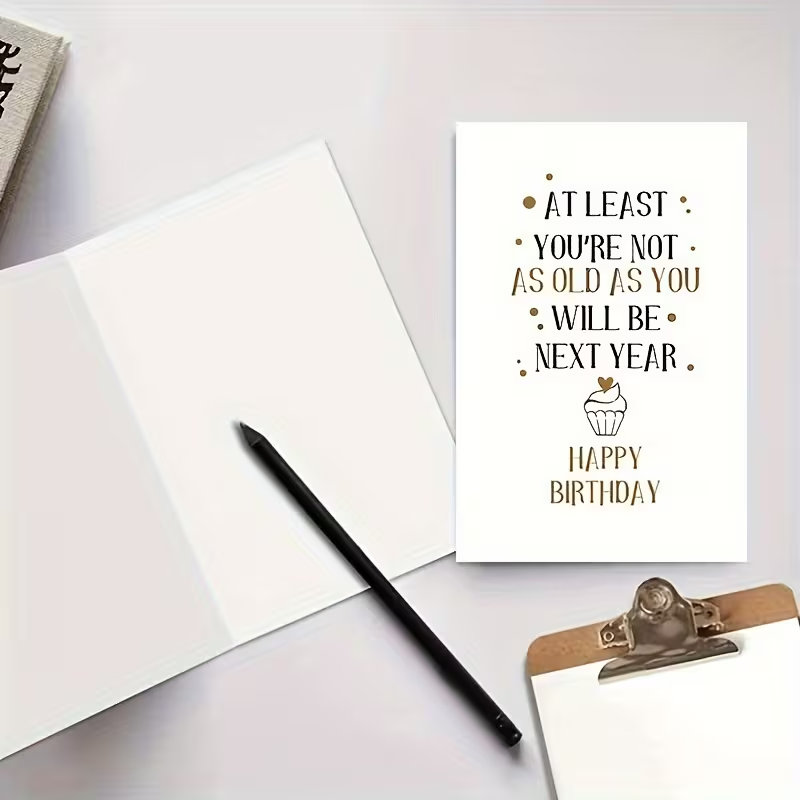 Amusing Birthday Card with Humorous Text3