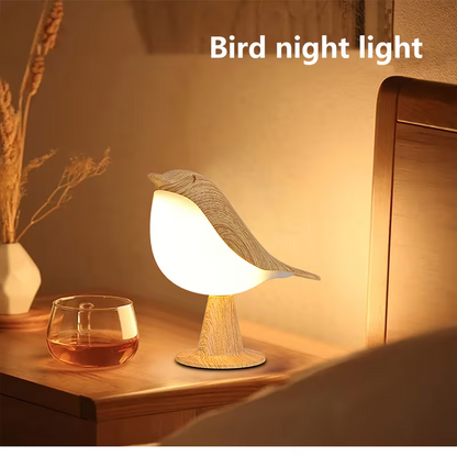 NEW LED Touch-control Bird Lamp, Art Deco, 3-levels Dimmable, Usb-cordless 1