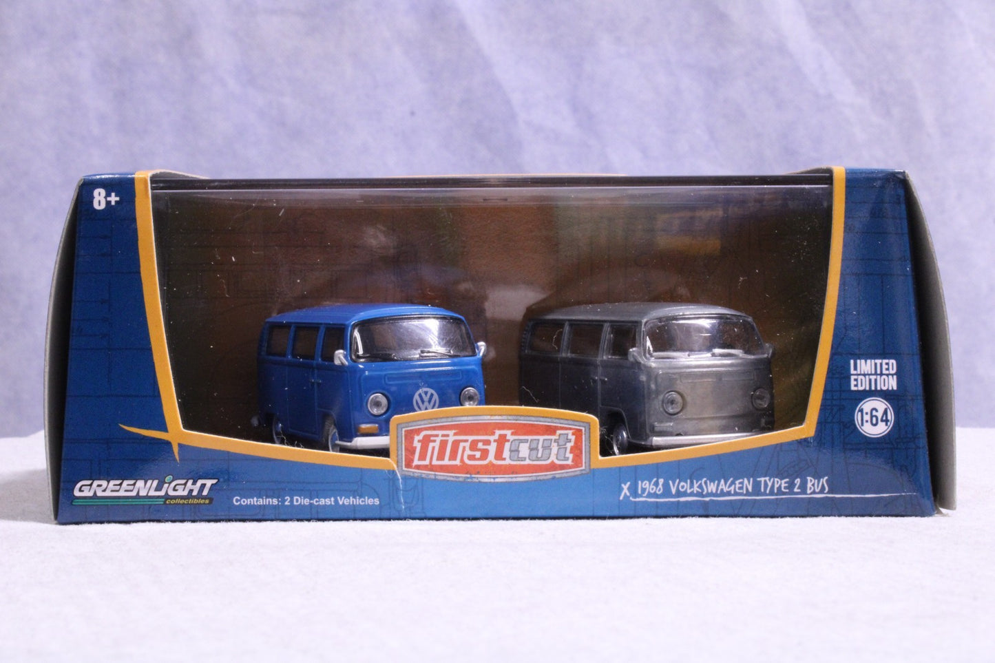 NEW  Licensed Volkswagen Type 2 Bus, Two Buses in Factory Box12