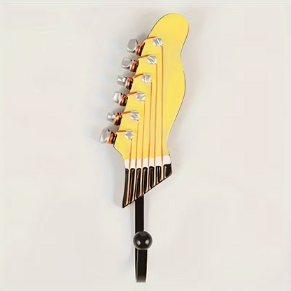 NEW  Guitar-Shaped Wall Hook, Hat, Coat hanger  (Set of Three)2