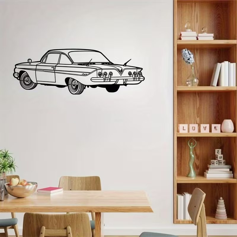NEW Chevrolet 1961 Impala METAL Silhouette 5