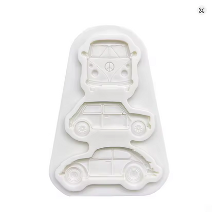 NEW Car Silicone Mold Chocolate Cookies Baking Tool2