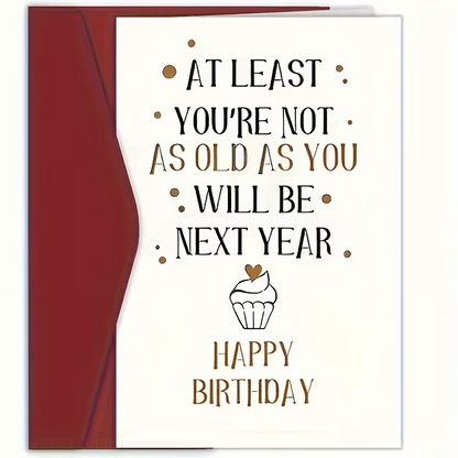 Amusing Birthday Card with Humorous Text6